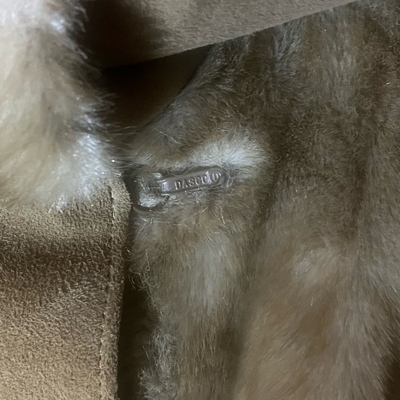 Luxury faux fur coat by Adolph Schuman for Lilli Ann - small / medium - Picture 5 of 14